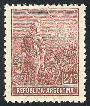 Lot 198 - Argentina general issues -  Guillermo Jalil - Philatino Auction #1922 ARGENTINA: General auction with very low starts!