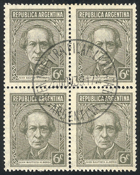 Lot 268 - Argentina general issues -  Guillermo Jalil - Philatino Auction #1922 ARGENTINA: General auction with very low starts!