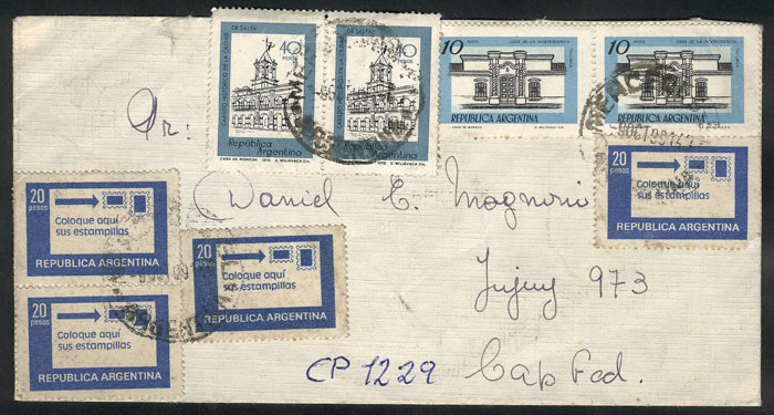 Lot 824 - Argentina postal history -  Guillermo Jalil - Philatino Auction #1922 ARGENTINA: General auction with very low starts!
