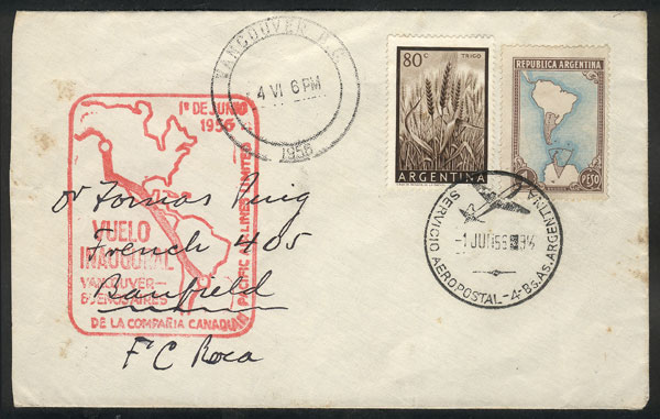 Lot 781 - Argentina postal history -  Guillermo Jalil - Philatino Auction #1922 ARGENTINA: General auction with very low starts!