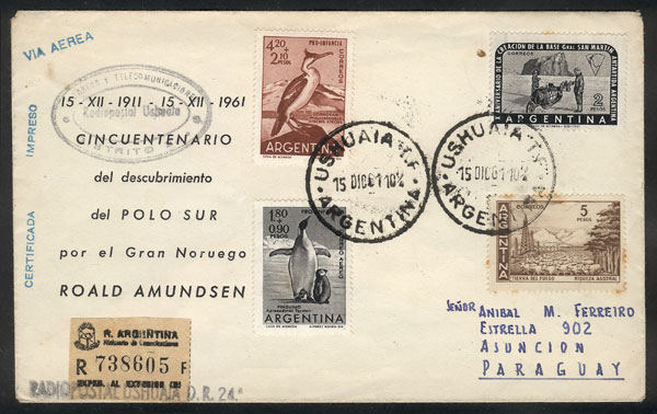 Lot 800 - Argentina postal history -  Guillermo Jalil - Philatino Auction #1922 ARGENTINA: General auction with very low starts!