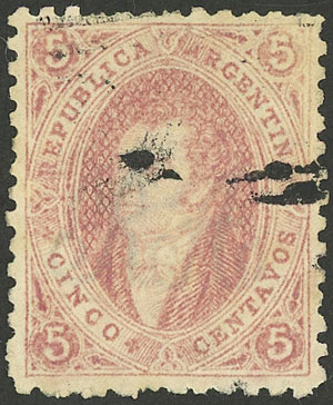 Lot 42 - Argentina rivadavias -  Guillermo Jalil - Philatino Auction #1922 ARGENTINA: General auction with very low starts!
