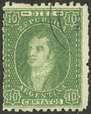 Lot 58 - Argentina rivadavias -  Guillermo Jalil - Philatino Auction #1922 ARGENTINA: General auction with very low starts!