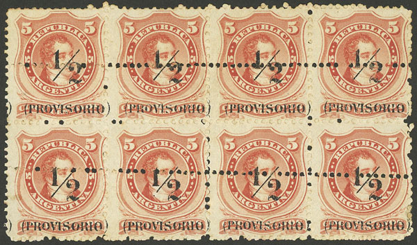 Lot 140 - Argentina general issues -  Guillermo Jalil - Philatino Auction #1922 ARGENTINA: General auction with very low starts!