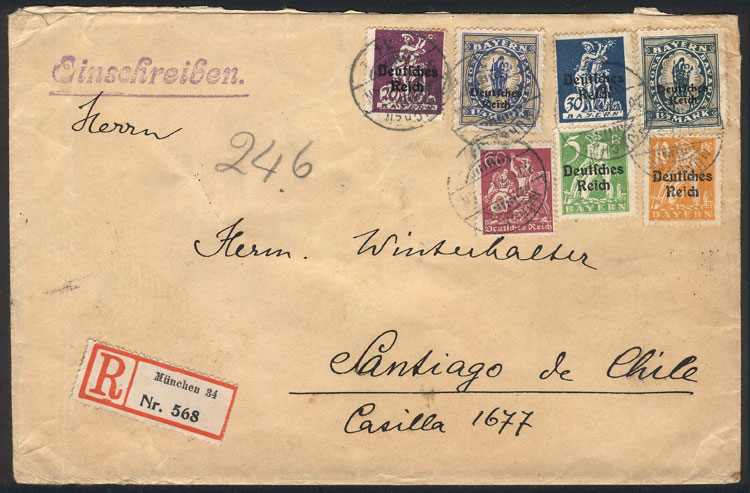 Stamp Auction - germany postal history - Auction #1933 WORLDWIDE ...