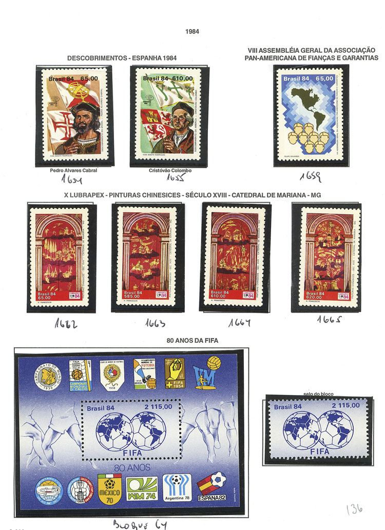 Stamp Auction - brazil Lots and Collections - Auction #1933 WORLDWIDE +  ARGENTINA: General late Winter auction, lot 812