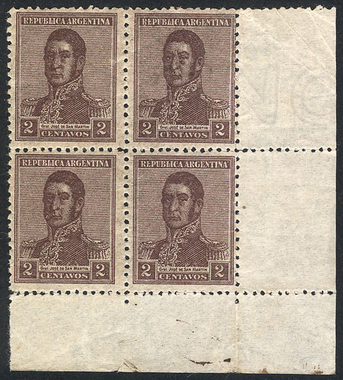 Lot 399 - Argentina general issues - Guillermo Jalil - Philatino Auction #1936 ARGENTINA: General auction with many Lot 399 - Argentina general issues - Guillermo Jalil - Philatino Auction #1936 ARGENTINA: General auction with many