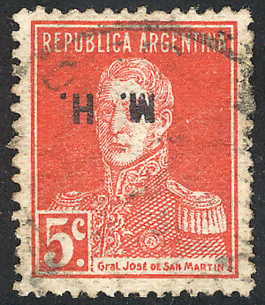 Lot 742 - Argentina official stamps - Guillermo Jalil - Philatino Auction #1936 ARGENTINA: General auction with many Lot 742 - Argentina official stamps - Guillermo Jalil - Philatino Auction #1936 ARGENTINA: General auction with many