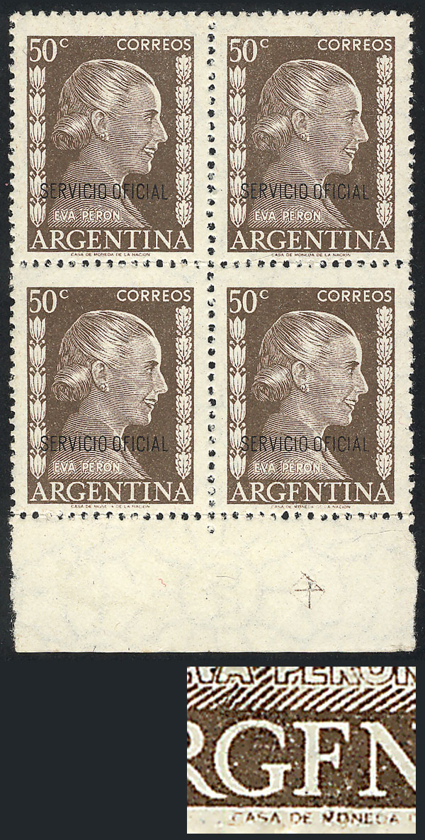 Lot 753 - Argentina official stamps - Guillermo Jalil - Philatino Auction #1936 ARGENTINA: General auction with many Lot 753 - Argentina official stamps - Guillermo Jalil - Philatino Auction #1936 ARGENTINA: General auction with many