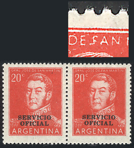Lot 754 - Argentina official stamps - Guillermo Jalil - Philatino Auction #1936 ARGENTINA: General auction with many Lot 754 - Argentina official stamps - Guillermo Jalil - Philatino Auction #1936 ARGENTINA: General auction with many