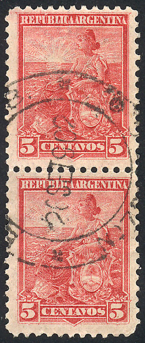 Lot 335 - Argentina general issues -  Guillermo Jalil - Philatino Auction #1936 ARGENTINA: General auction with many 