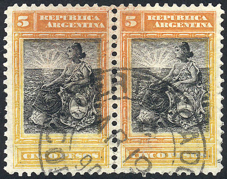 Lot 326 - Argentina general issues -  Guillermo Jalil - Philatino Auction #1936 ARGENTINA: General auction with many 