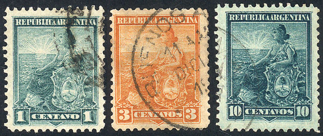 Lot 330 - Argentina general issues -  Guillermo Jalil - Philatino Auction #1936 ARGENTINA: General auction with many 
