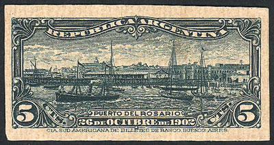 Lot 346 - Argentina general issues -  Guillermo Jalil - Philatino Auction #1936 ARGENTINA: General auction with many 