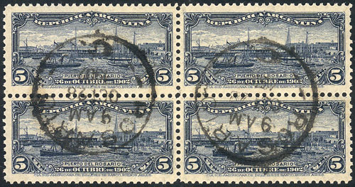 Lot 342 - Argentina general issues -  Guillermo Jalil - Philatino Auction #1936 ARGENTINA: General auction with many 