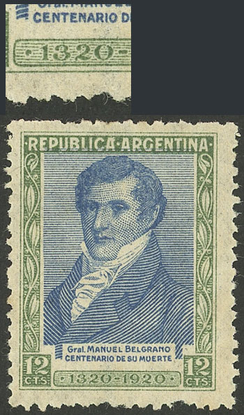 Lot 409 - Argentina general issues - Guillermo Jalil - Philatino Auction #1936 ARGENTINA: General auction with many Lot 409 - Argentina general issues - Guillermo Jalil - Philatino Auction #1936 ARGENTINA: General auction with many