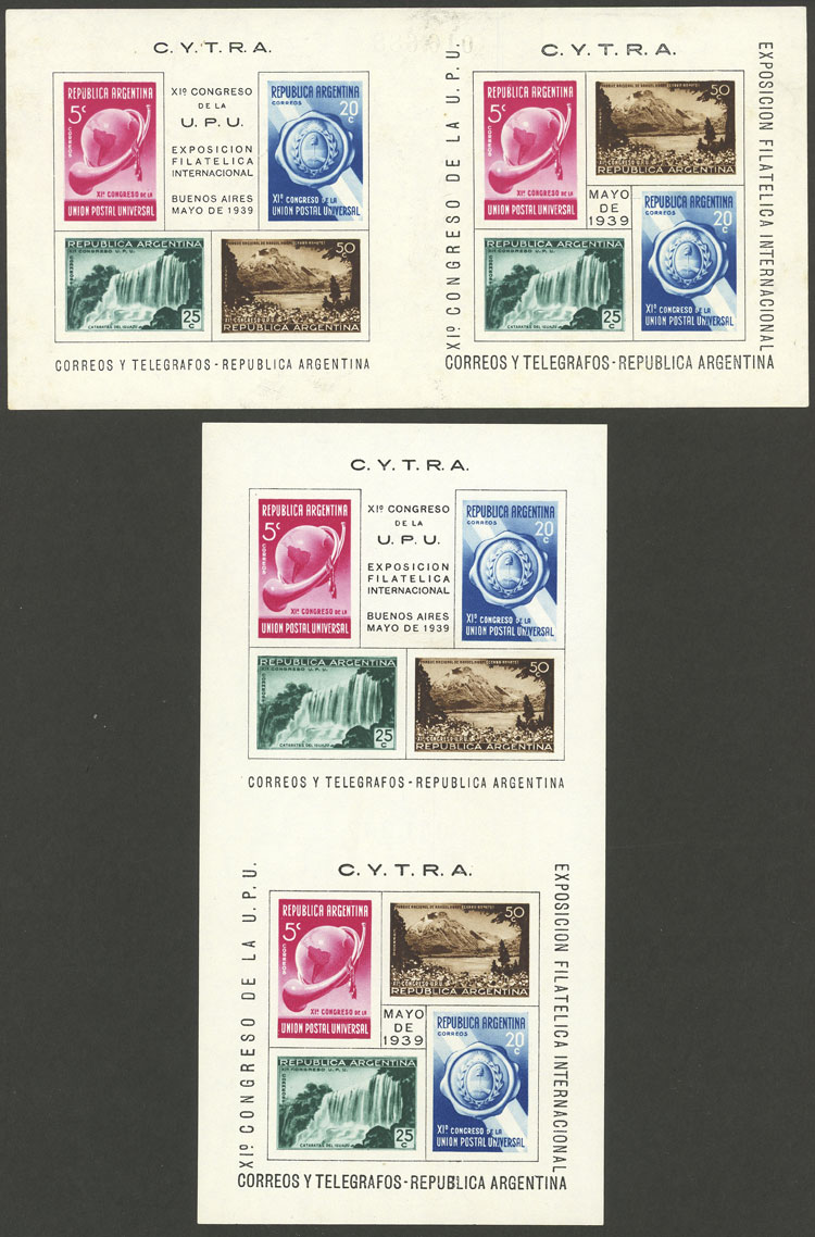 Lot 674 - Argentina souvenir sheets - Guillermo Jalil - Philatino Auction #1936 ARGENTINA: General auction with many Lot 674 - Argentina souvenir sheets - Guillermo Jalil - Philatino Auction #1936 ARGENTINA: General auction with many