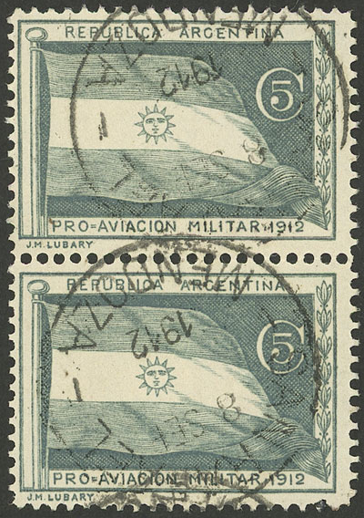Lot 830 - Argentina SEMIOFFICIAL ISSUE - Guillermo Jalil - Philatino Auction #1936 ARGENTINA: General auction with many Lot 830 - Argentina SEMIOFFICIAL ISSUE - Guillermo Jalil - Philatino Auction #1936 ARGENTINA: General auction with many