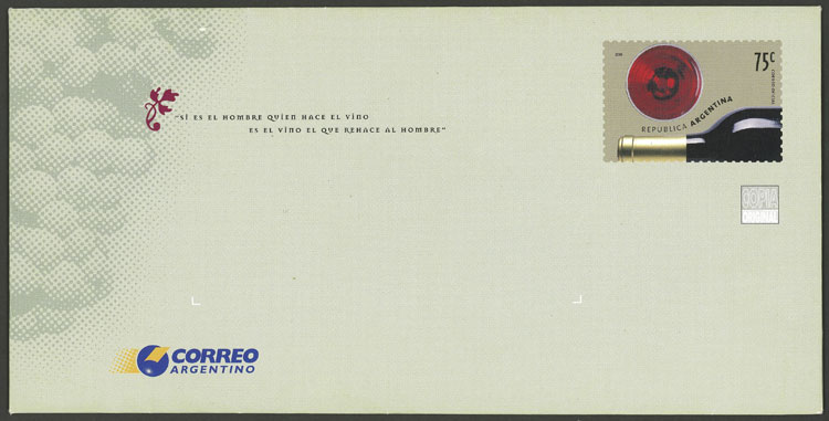 Lot 774 - Argentina Postal stationery - Guillermo Jalil - Philatino Auction #1936 ARGENTINA: General auction with many Lot 774 - Argentina Postal stationery - Guillermo Jalil - Philatino Auction #1936 ARGENTINA: General auction with many