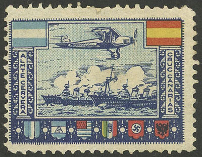 Lot 854 - Argentina cinderellas -  Guillermo Jalil - Philatino Auction #1936 ARGENTINA: General auction with many 