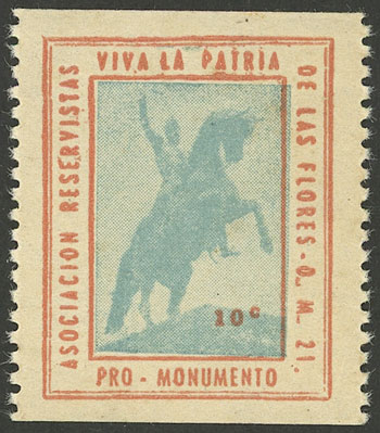 Lot 851 - Argentina cinderellas -  Guillermo Jalil - Philatino Auction #1936 ARGENTINA: General auction with many 