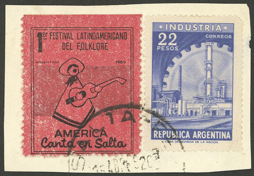 Lot 849 - Argentina cinderellas - Guillermo Jalil - Philatino Auction #1936 ARGENTINA: General auction with many Lot 849 - Argentina cinderellas - Guillermo Jalil - Philatino Auction #1936 ARGENTINA: General auction with many