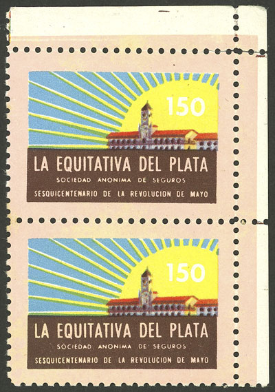 Lot 834 - Argentina cinderellas - Guillermo Jalil - Philatino Auction #1936 ARGENTINA: General auction with many Lot 834 - Argentina cinderellas - Guillermo Jalil - Philatino Auction #1936 ARGENTINA: General auction with many