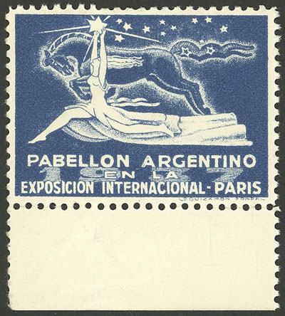 Lot 841 - Argentina cinderellas - Guillermo Jalil - Philatino Auction #1936 ARGENTINA: General auction with many Lot 841 - Argentina cinderellas - Guillermo Jalil - Philatino Auction #1936 ARGENTINA: General auction with many