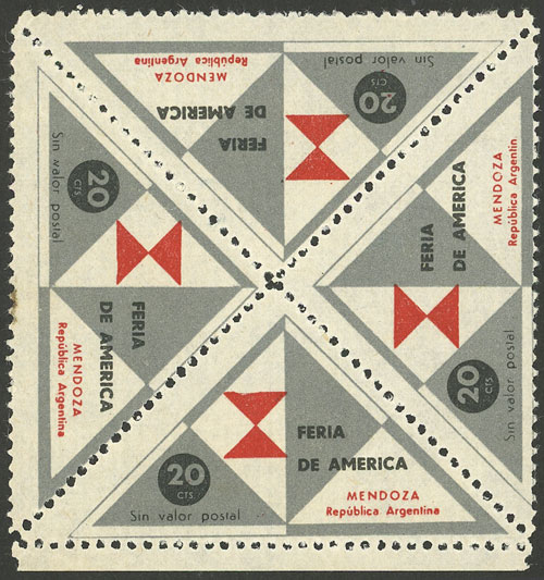 Lot 840 - Argentina cinderellas - Guillermo Jalil - Philatino Auction #1936 ARGENTINA: General auction with many Lot 840 - Argentina cinderellas - Guillermo Jalil - Philatino Auction #1936 ARGENTINA: General auction with many
