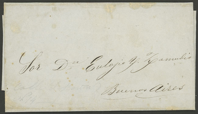 Lot 781 - Argentina postal history - Guillermo Jalil - Philatino Auction #1936 ARGENTINA: General auction with many Lot 781 - Argentina postal history - Guillermo Jalil - Philatino Auction #1936 ARGENTINA: General auction with many