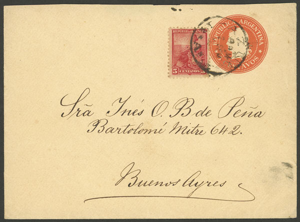 Lot 792 - Argentina postal history - Guillermo Jalil - Philatino Auction #1936 ARGENTINA: General auction with many Lot 792 - Argentina postal history - Guillermo Jalil - Philatino Auction #1936 ARGENTINA: General auction with many