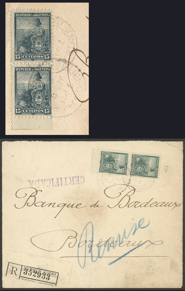 Lot 794 - Argentina postal history - Guillermo Jalil - Philatino Auction #1936 ARGENTINA: General auction with many Lot 794 - Argentina postal history - Guillermo Jalil - Philatino Auction #1936 ARGENTINA: General auction with many