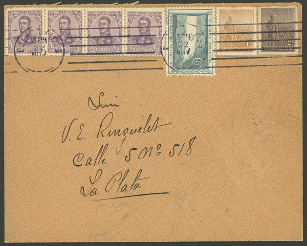 Lot 804 - Argentina postal history -  Guillermo Jalil - Philatino Auction #1936 ARGENTINA: General auction with many 