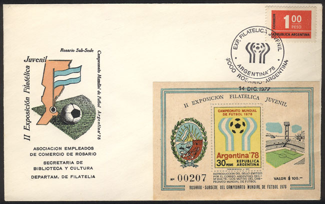 Lot 823 - Argentina postal history -  Guillermo Jalil - Philatino Auction #1936 ARGENTINA: General auction with many 