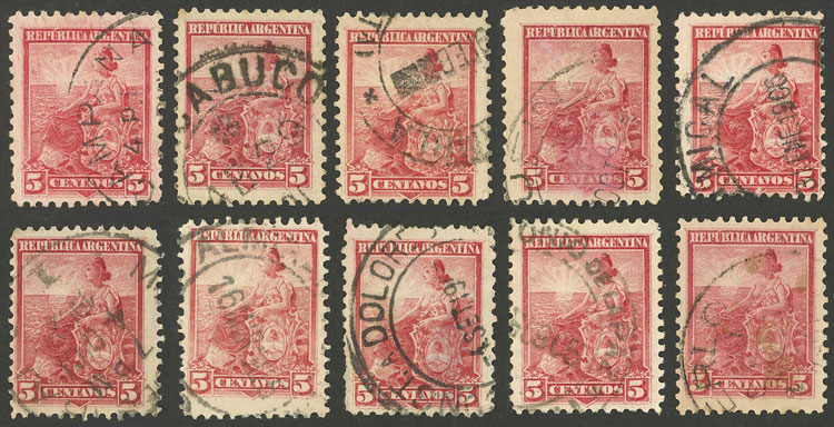 Lot 307 - Argentina general issues - Guillermo Jalil - Philatino Auction #1936 ARGENTINA: General auction with many Lot 307 - Argentina general issues - Guillermo Jalil - Philatino Auction #1936 ARGENTINA: General auction with many