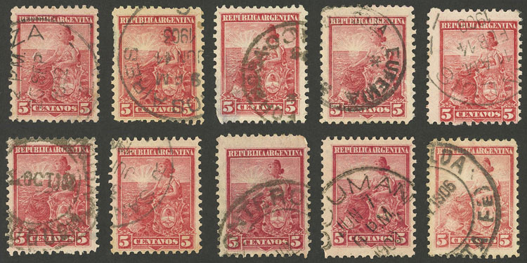 Lot 305 - Argentina general issues - Guillermo Jalil - Philatino Auction #1936 ARGENTINA: General auction with many Lot 305 - Argentina general issues - Guillermo Jalil - Philatino Auction #1936 ARGENTINA: General auction with many