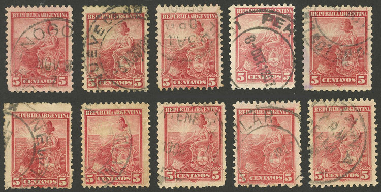 Lot 306 - Argentina general issues - Guillermo Jalil - Philatino Auction #1936 ARGENTINA: General auction with many Lot 306 - Argentina general issues - Guillermo Jalil - Philatino Auction #1936 ARGENTINA: General auction with many