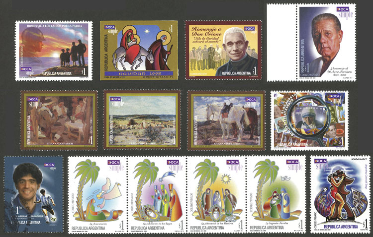 Lot 772 - Argentina private posts - Guillermo Jalil - Philatino Auction #1936 ARGENTINA: General auction with many Lot 772 - Argentina private posts - Guillermo Jalil - Philatino Auction #1936 ARGENTINA: General auction with many