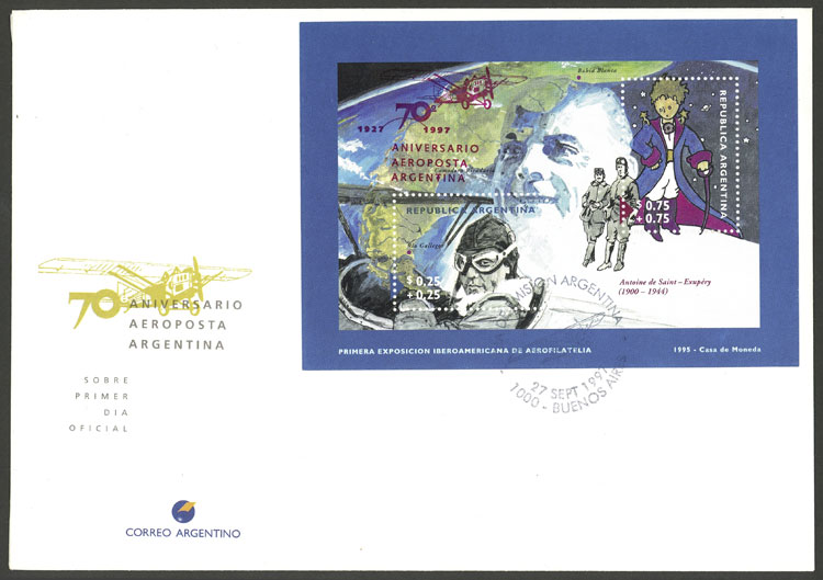 Lot 705 - Argentina souvenir sheets - Guillermo Jalil - Philatino Auction #1936 ARGENTINA: General auction with many Lot 705 - Argentina souvenir sheets - Guillermo Jalil - Philatino Auction #1936 ARGENTINA: General auction with many