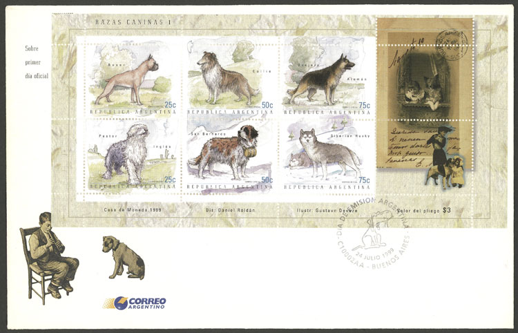 Lot 712 - Argentina souvenir sheets - Guillermo Jalil - Philatino Auction #1936 ARGENTINA: General auction with many Lot 712 - Argentina souvenir sheets - Guillermo Jalil - Philatino Auction #1936 ARGENTINA: General auction with many