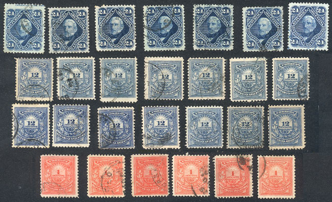 Lot 222 - Argentina general issues - Guillermo Jalil - Philatino Auction #1936 ARGENTINA: General auction with many Lot 222 - Argentina general issues - Guillermo Jalil - Philatino Auction #1936 ARGENTINA: General auction with many