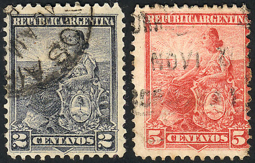 Lot 331 - Argentina general issues -  Guillermo Jalil - Philatino Auction #1936 ARGENTINA: General auction with many 