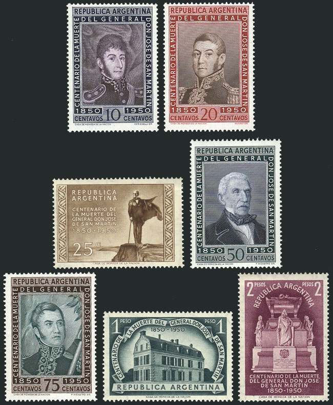 Lot 513 - Argentina general issues - Guillermo Jalil - Philatino Auction #1936 ARGENTINA: General auction with many Lot 513 - Argentina general issues - Guillermo Jalil - Philatino Auction #1936 ARGENTINA: General auction with many