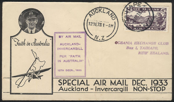 Lot 166 - New Zealand postal history - Guillermo Jalil - Philatino Auction #1937 WORLDWIDE + ARGENTINA: special September auction Lot 166 - New Zealand postal history - Guillermo Jalil - Philatino Auction #1937 WORLDWIDE + ARGENTINA: special September auction