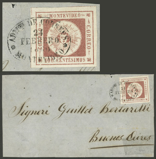Lot 222 - Uruguay general issues - Guillermo Jalil - Philatino Auction #1937 WORLDWIDE + ARGENTINA: special September auction Lot 222 - Uruguay general issues - Guillermo Jalil - Philatino Auction #1937 WORLDWIDE + ARGENTINA: special September auction