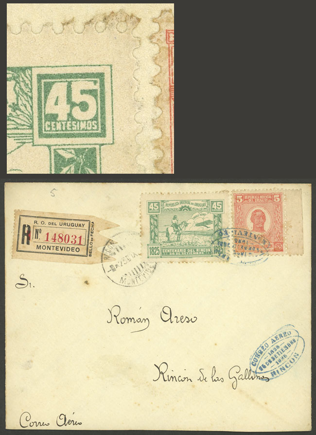 Stamp Auction Uruguay Airmail Auction 1942 Worldwide Argentina General October Auction Lot 1431