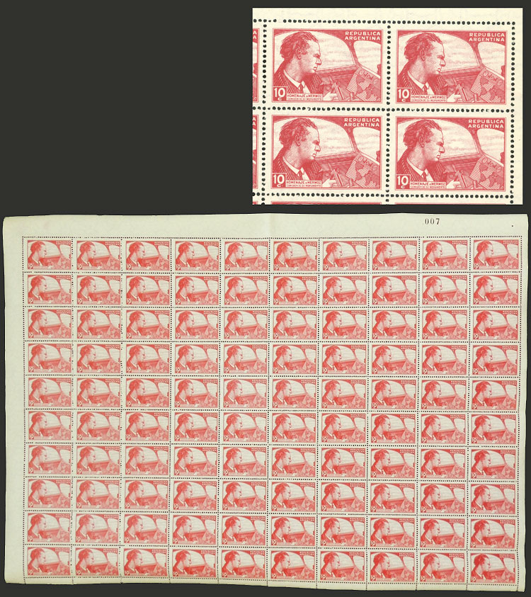 Lot 292 - Argentina air post - cinderellas -  Guillermo Jalil - Philatino Auction # 2031 WORLDWIDE + ARGENTINA: General July auction