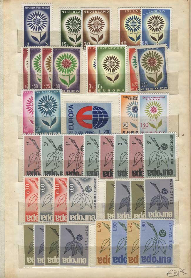 Lot 1331 - topic europa Lots and Collections -  Guillermo Jalil - Philatino Auction # 2039 WORLDWIDE + ARGENTINA: General September auction