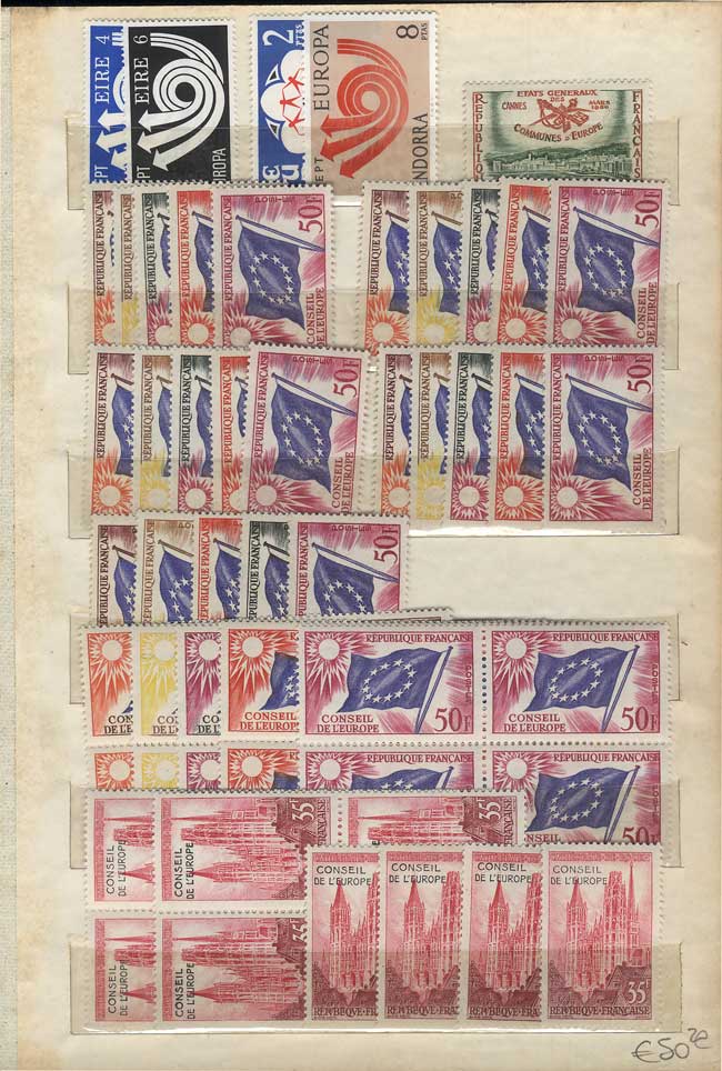 Lot 1331 - topic europa Lots and Collections -  Guillermo Jalil - Philatino Auction # 2039 WORLDWIDE + ARGENTINA: General September auction