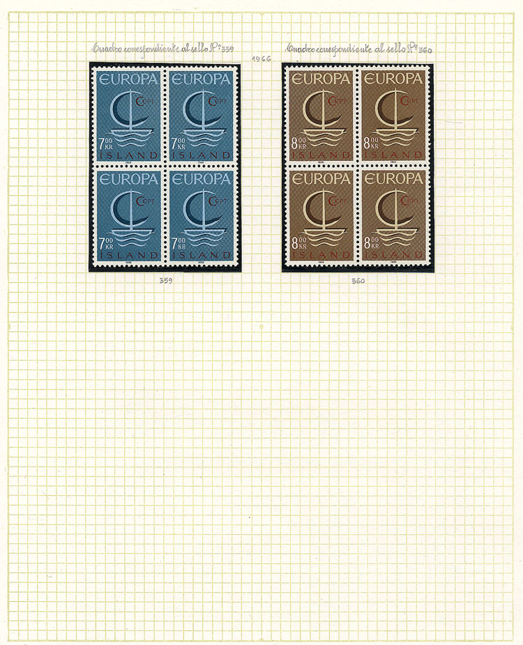 Lot 4 - topic europa Lots and Collections -  Guillermo Jalil - Philatino Auction # 2039 WORLDWIDE + ARGENTINA: General September auction